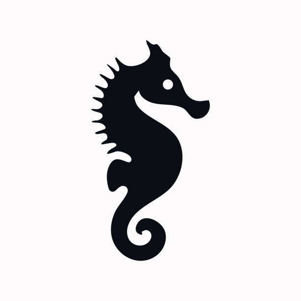 Sea Horse vector  icon. Sea Horse vector  icon. seahorse stock illustrations
