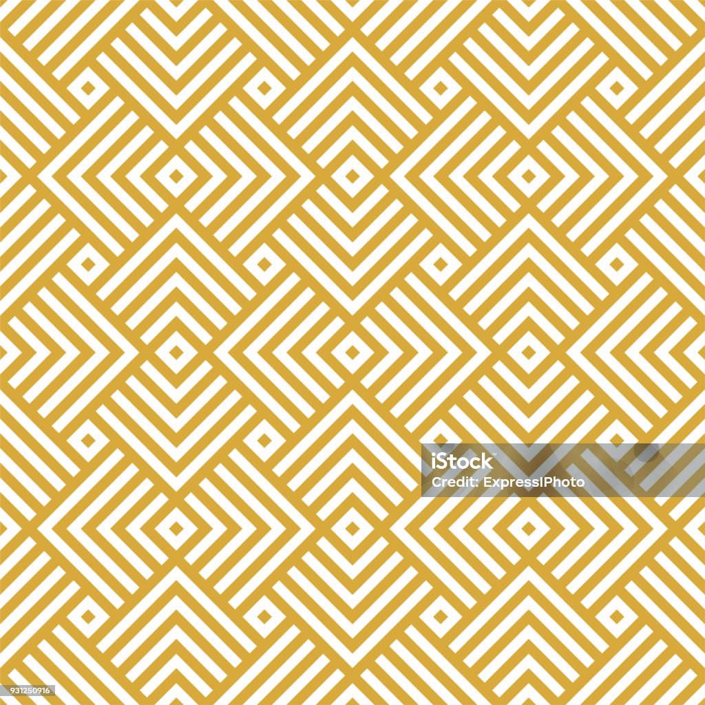 Vector golden background. Seamless geometric pattern Vector golden background. Seamless geometric creative pattern. Pattern stock vector