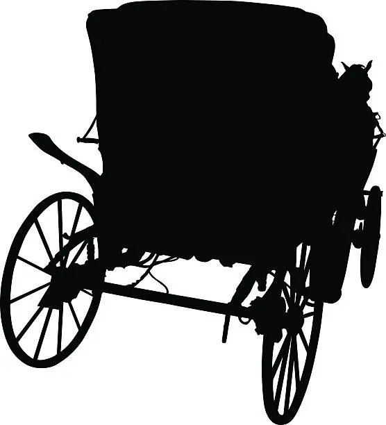 Vector illustration of Carriage
