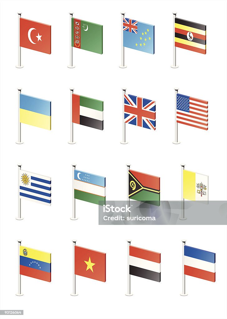Flag icon set (part 12 - Векторная графика British Empire роялти-фри