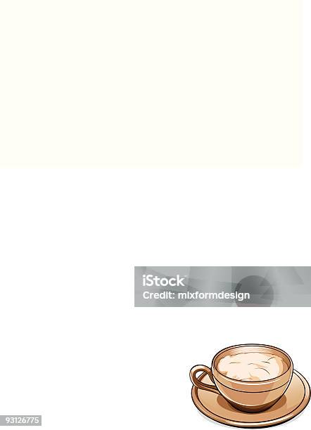 Cappuccino - Arte vetorial de stock e mais imagens de Amimar - Amimar, Beber, Bebida