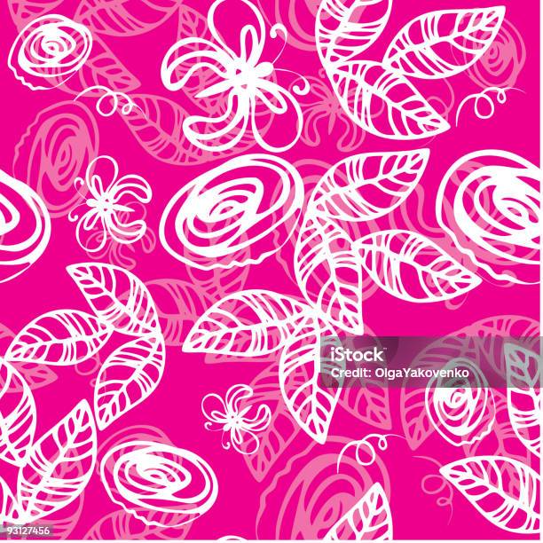 Stylized Pattern Background Seamless Background With A Stylized Pattern Stock Illustration ...