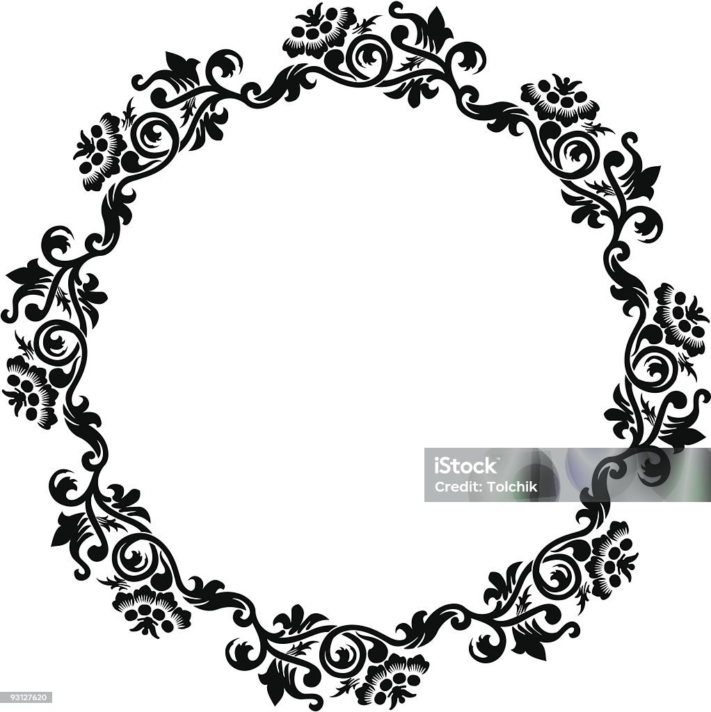Vector Frame Decorative Frame Vector Stock Illustration - Download Image Now ...