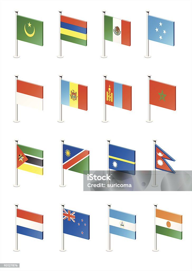 Flag icon set (part 8 - Векторная графика British Empire роялти-фри
