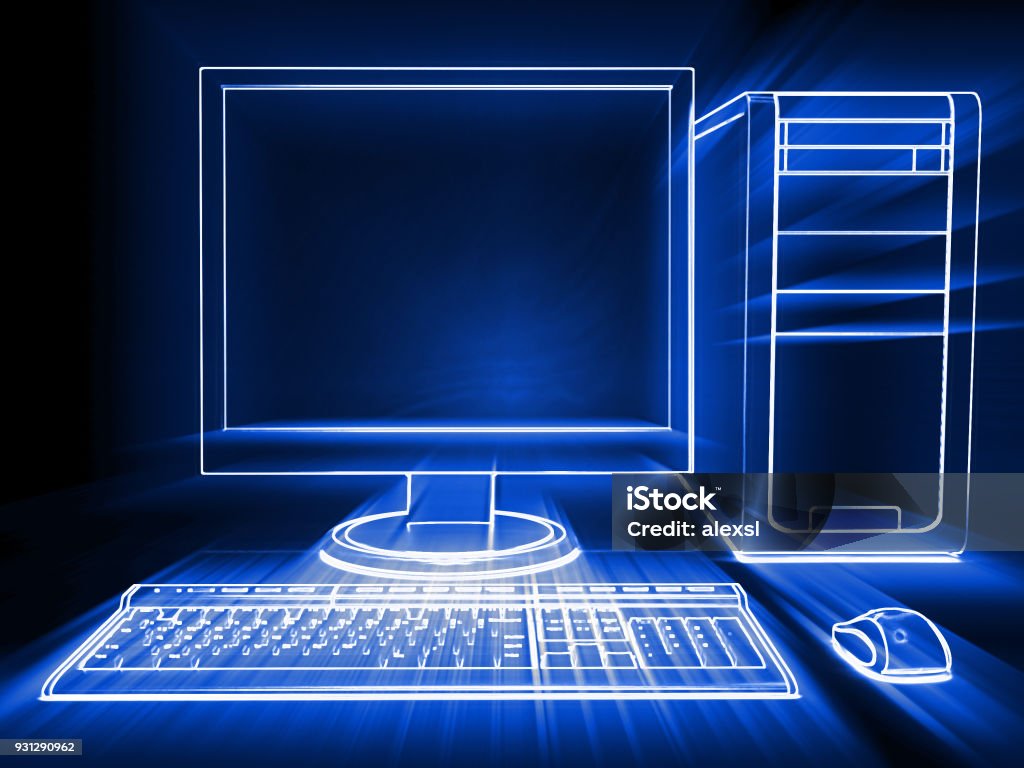 Computer Basic Istock Computer Workstation Internet Network Security Technology Stock Photo ...