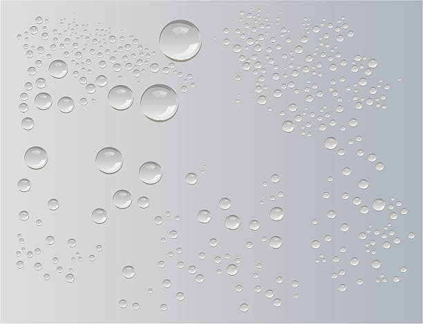 水雨滴ベクター - 水滴点のイラスト素材／クリップアート素材／マンガ素材／アイコン素材