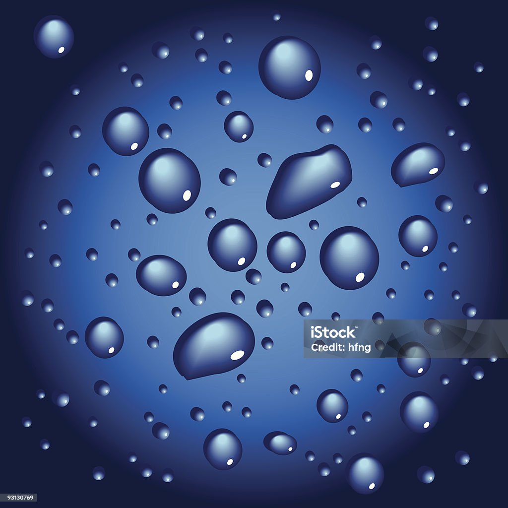 Wassertropfen Visual Wassertropfen Stock Vektor Art und mehr Bilder von Abstrakt - Abstrakt ...