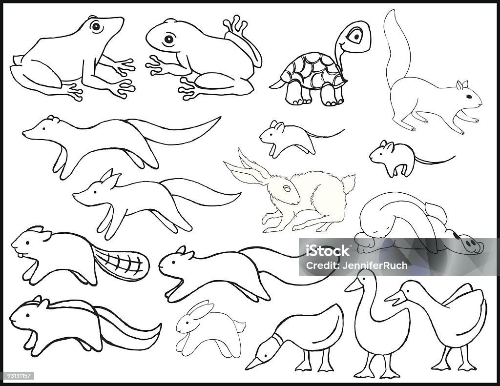 Small Animals Stock Illustration - Download Image Now - Woodchuck, Animal,  Animals In The Wild - iStock