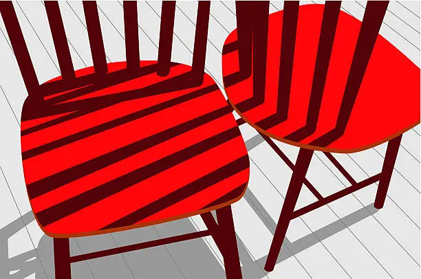 Vector illustration of Chair Seats