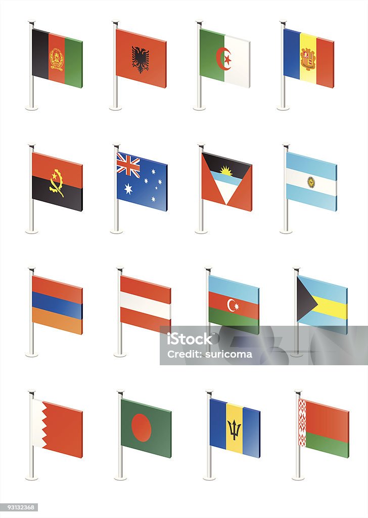 Флаг набор иконок (часть 1 - Векторная графика British Empire роялти-фри