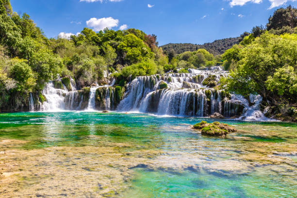 istock Waterfall In Krka National Park -Dalmatia, Croatia 931325892