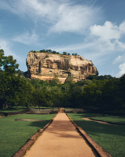 istock View Of Rock Formations On Landscape Against Cloudy Sky 931326162