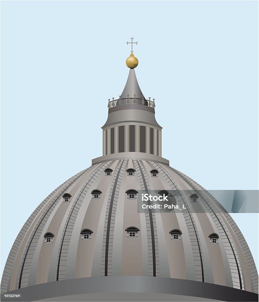 dome rome  Ancient stock vector