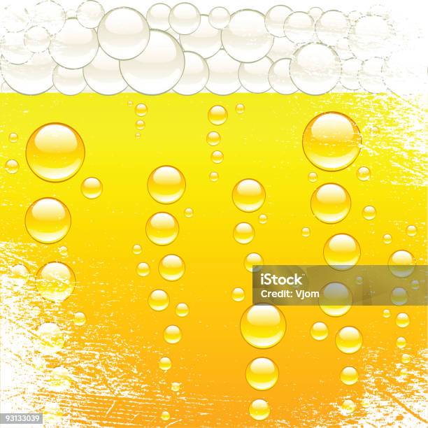 맥주 및 비눗방울 가벼운에 대한 스톡 벡터 아트 및 기타 이미지 - 가벼운, 그런지 이미지 기법, 금색