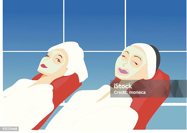 여성 뷰티 스파 목욕 가운에 대한 스톡 벡터 아트 및 기타 이미지 - 목욕 가운, 벡터, 뷰티 스파