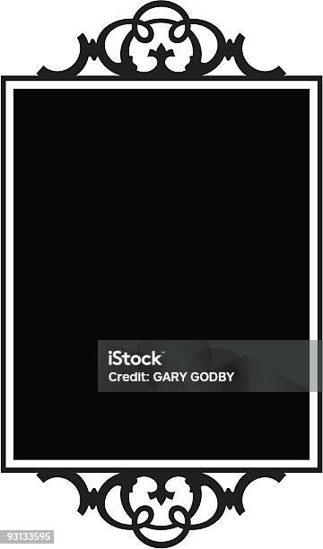 Panel 1229b Stock Illustration - Download Image Now - Black Border, Border - Frame, Cartouche