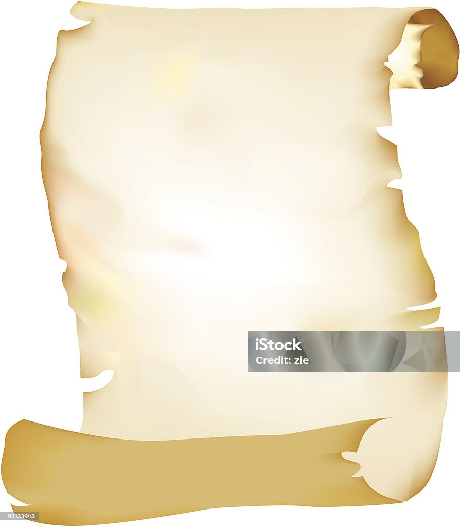 ancient scroll  Ancient stock vector
