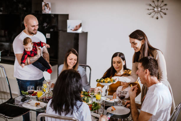 istock Having lunch with family 931348390