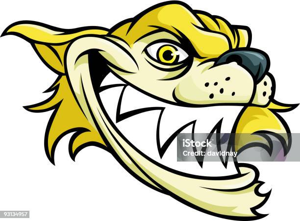 Crazy Cat Stock Illustration - Download Image Now - Aggression, Animal, Animal Body Part