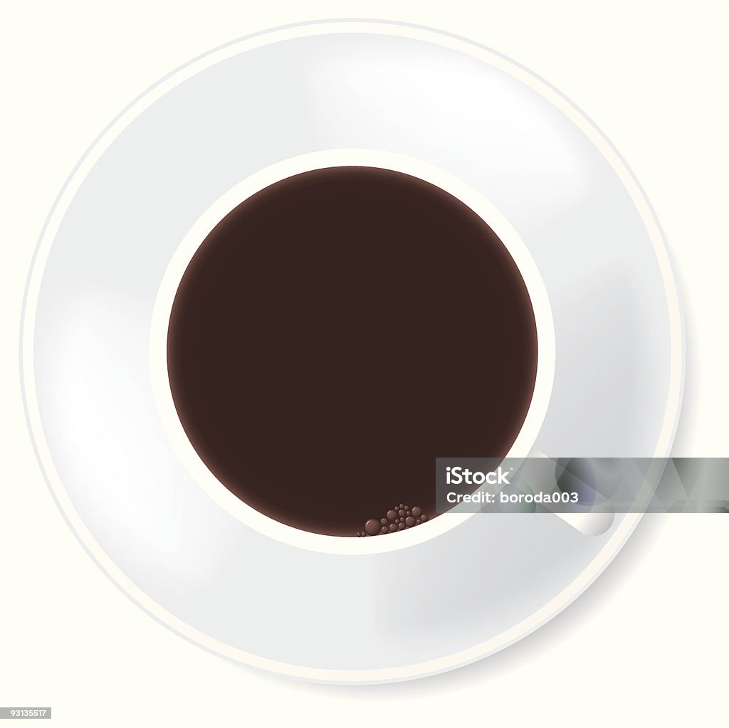 ブラックにホワイトコーヒーを味わったり。 - イラストレーションのロイヤリティフリーベクトルアート