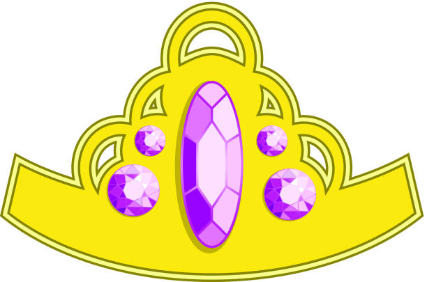 crown vector art illustration