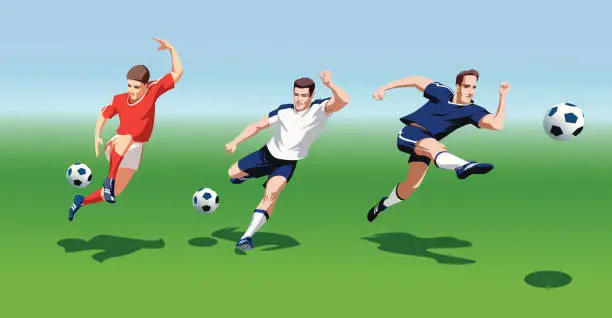 Vector illustration of Soccer