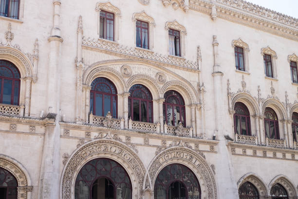 istock Beautiful architecture details in Jeronimos monastery, Lisbon 931365094