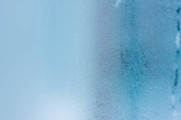 istock Water drops on car glass rain drops on clear window 931369490
