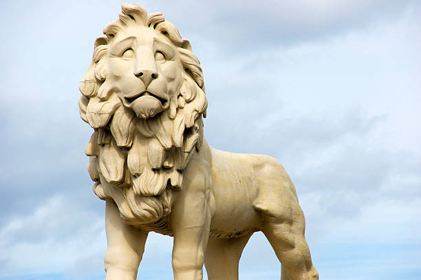 istock South Bank Lion, London 93137284