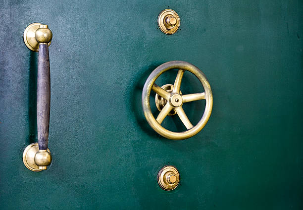 istock Vault door detail 93137941