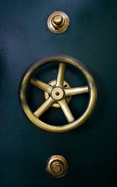 istock Vault door detail 93137945