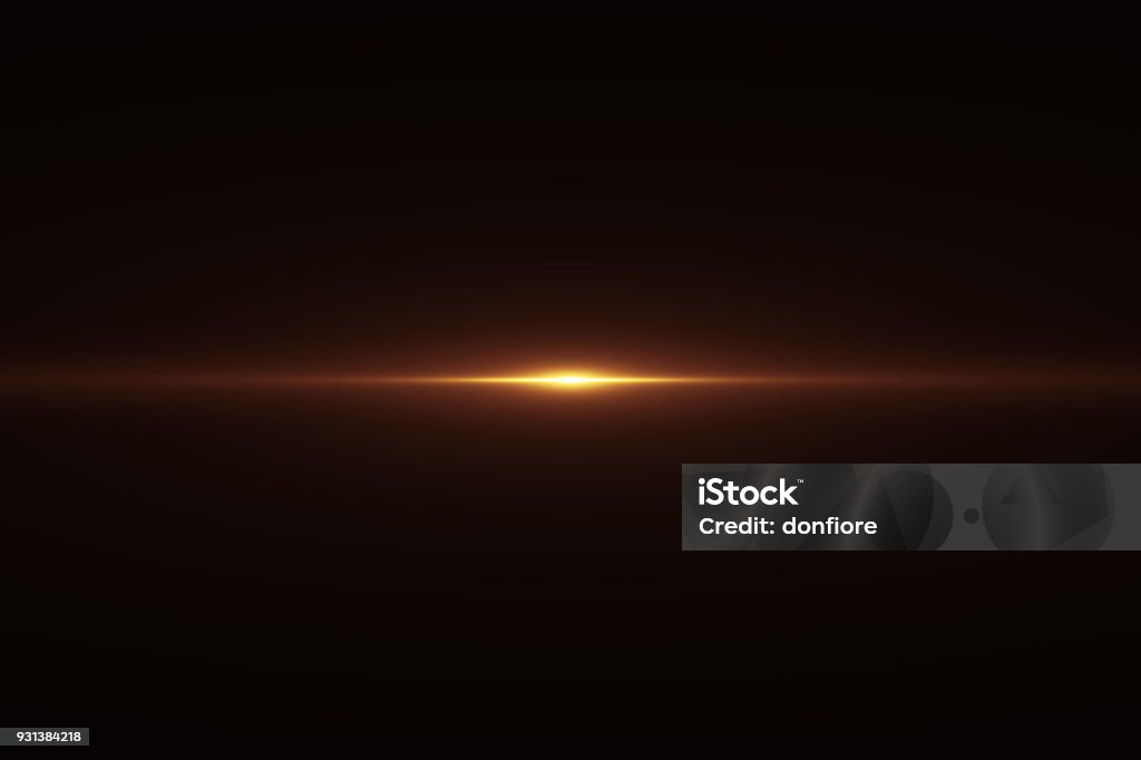 gold warm color bright lens flare flashes leak for transitions on black background gold warm color bright lens flare flashes leak for transitions on black background,movie titles and overlaying Lens Flare Stock Photo