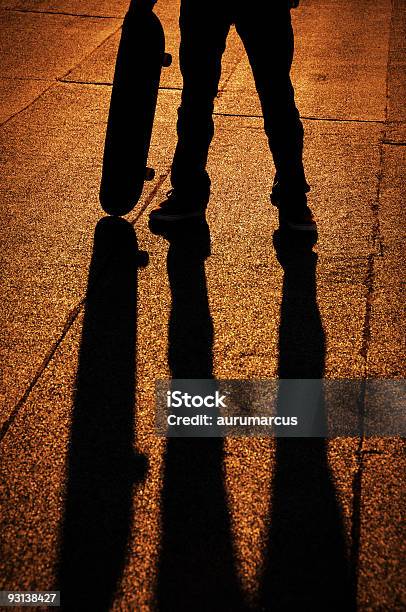 Shadow Stock Photo - Download Image Now - Activity, Adult, Asphalt