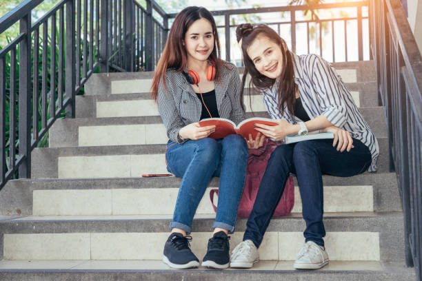 istock Teenage student in university. 931392972