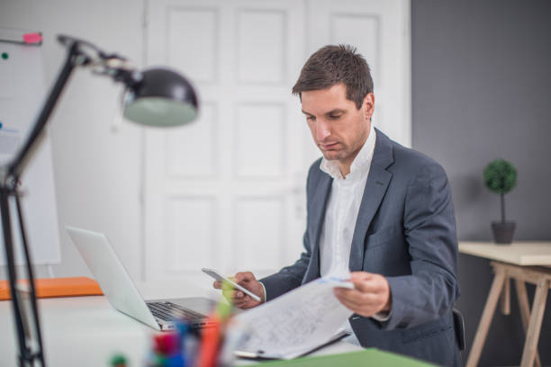 istock Businessman in the office 931400796