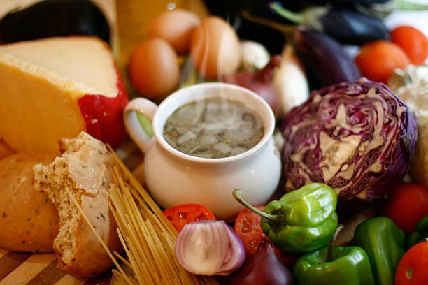 meal time stock photo