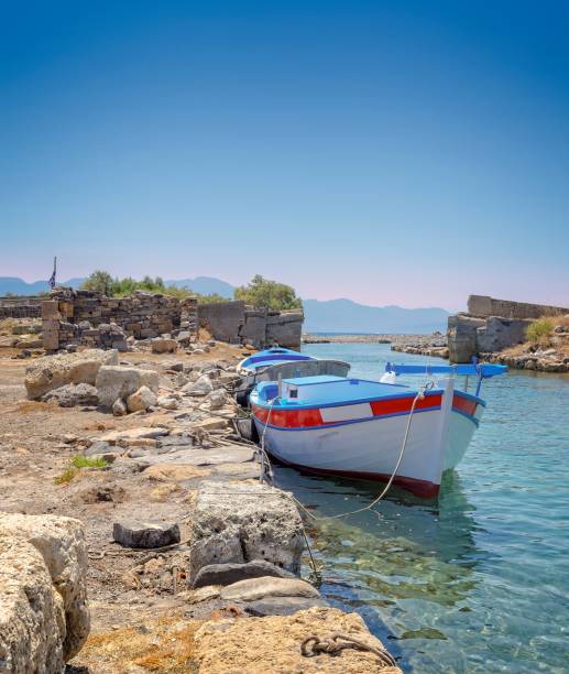 istock Cretan fishing boat. 931407434