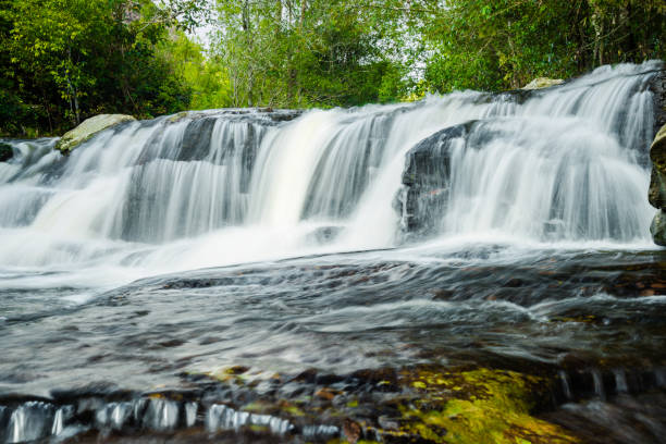 istock waterfall at Thailand,Phu Kradueng National Park, Thailand 931408380