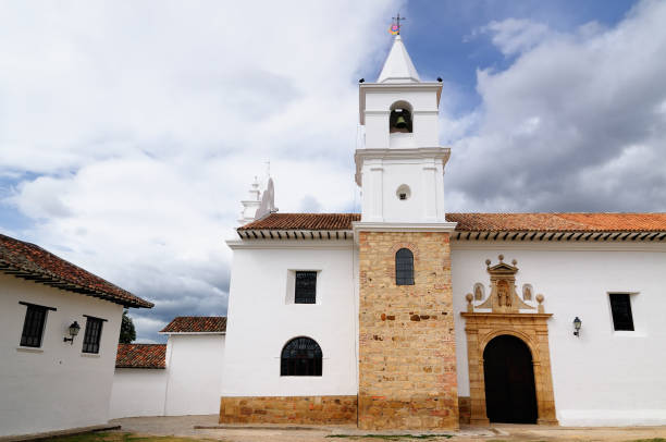 istock Villa de Leyva - Carmenl Church, Colombia 931409510