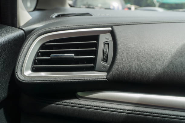 istock Automotive air conditioning in the car. 931419282
