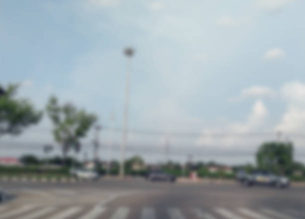 istock image of blur car on road for background usage. 931419288