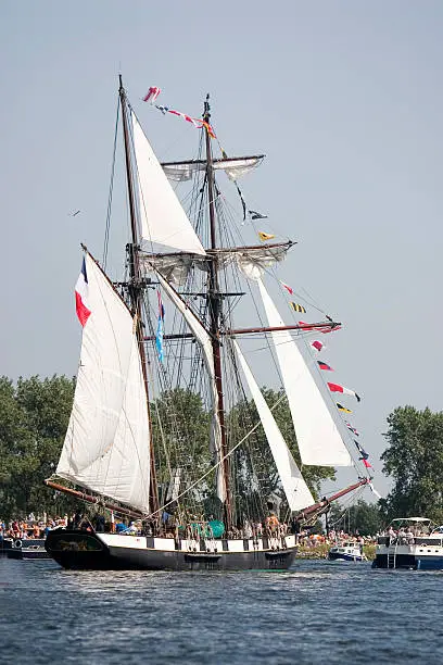 Two-master at "The Sail In Parade", The Netherlands