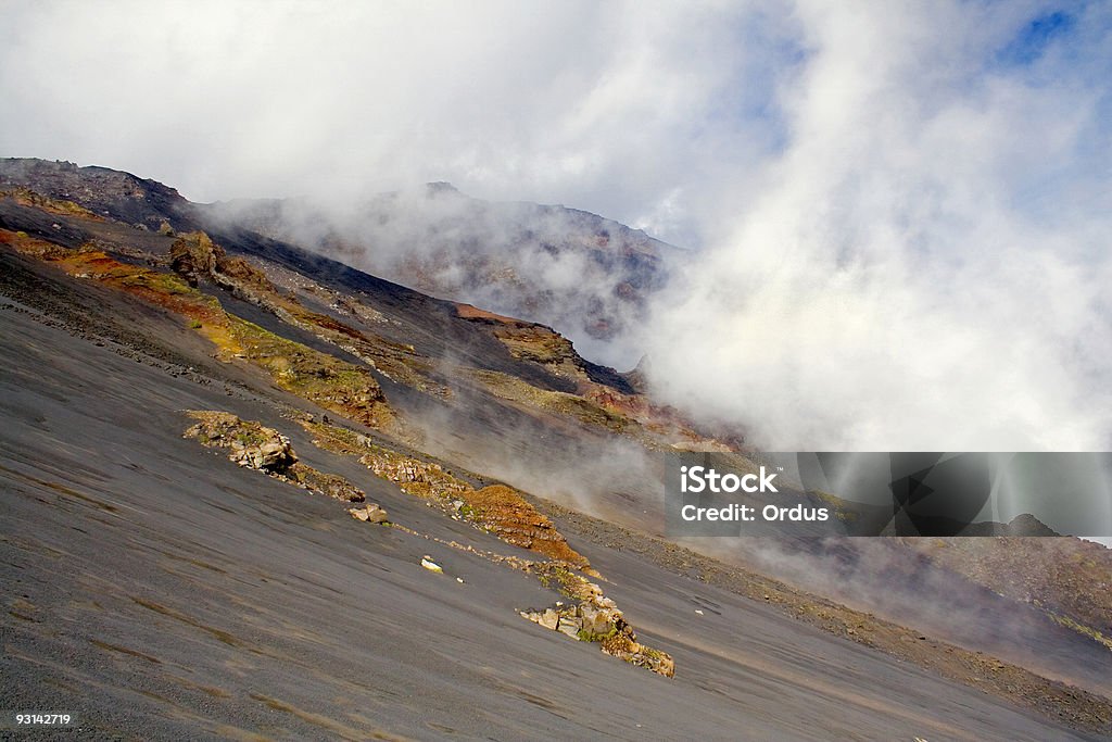 Etna Landscape  Color Image Stock Photo