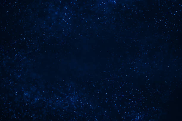 istock abstract gradient blue background with bokeh and particles flowing, events festive holiday overlay ready 931431430