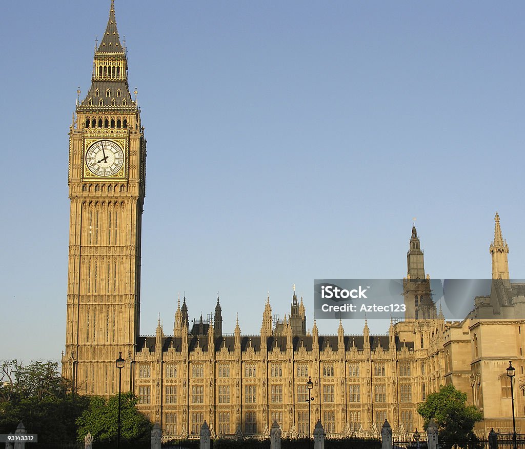 Big Ben et les chambres du Parlement, Londres - Photo de Angleterre libre de droits