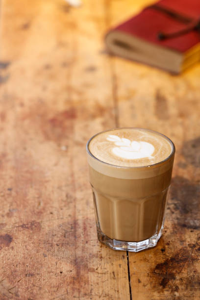 istock Art latte a cup of hot coffee 931438248