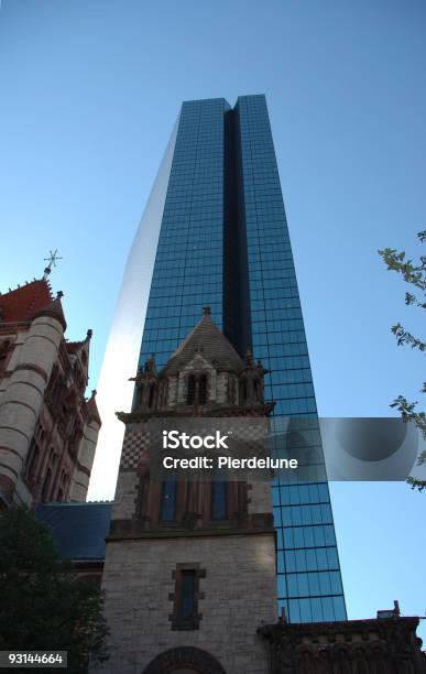 Boston Skyline 1 Stock Photo - Download Image Now - Architecture, Block Shape, Blue