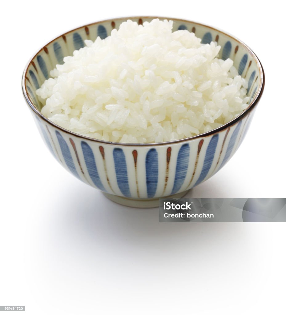 Gohan Cơm Trắng Nấu Chín Thực Phẩm Chủ Yếu Của Nhật Bản Hình ảnh ...