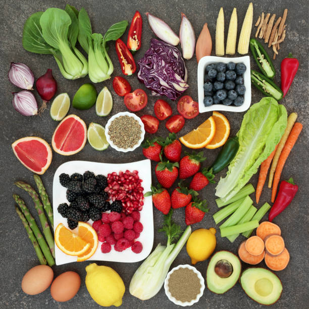 istock Healthy Diet Food with Herbal Medicine 931458224