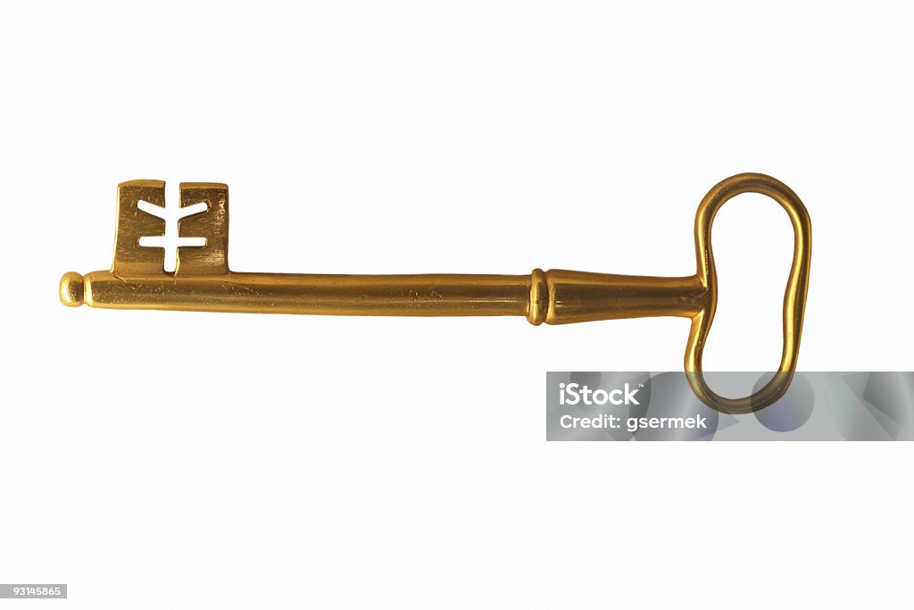 Llave de oro - Foto de stock de Abrir con llave libre de derechos